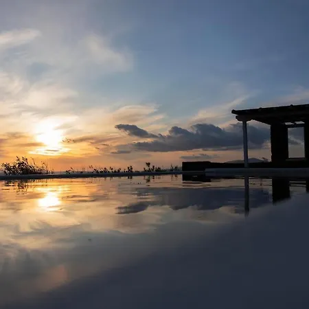 Stylish Mykonian Semi-private Huge Pool شقة *