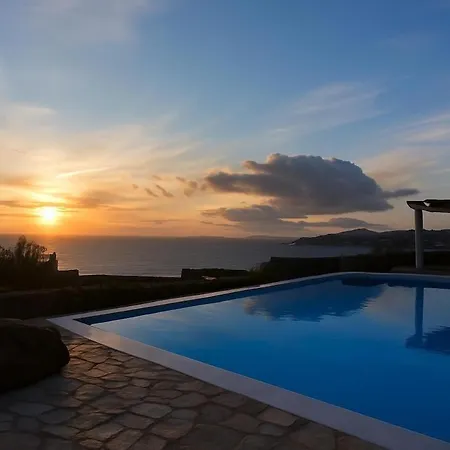 Stylish Mykonian Semi-private Huge Pool * Houlakia (Mykonos)